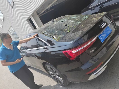中國大地保險快速應對北京冰雹突襲，高效理賠護航客戶(hù)安全
